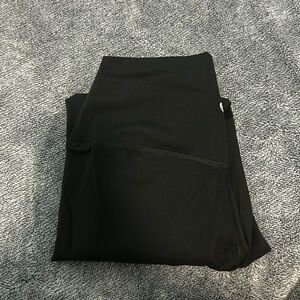 Full length leggings.